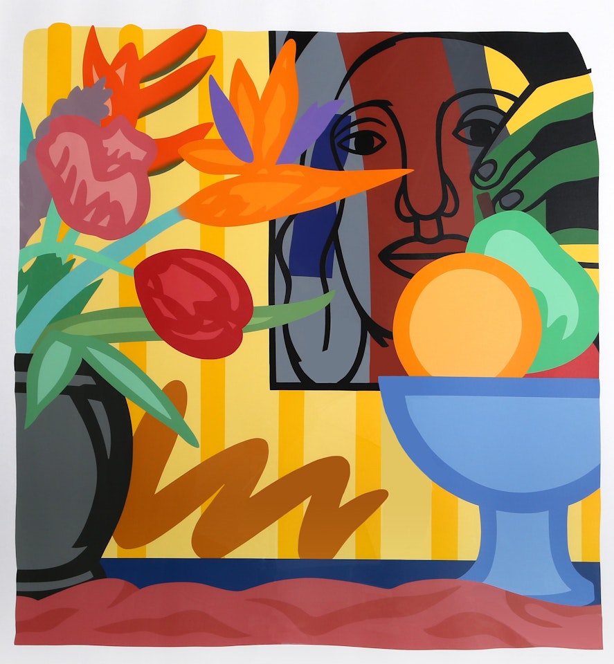 Mixed Bouquet with Leger by Tom Wesselmann
