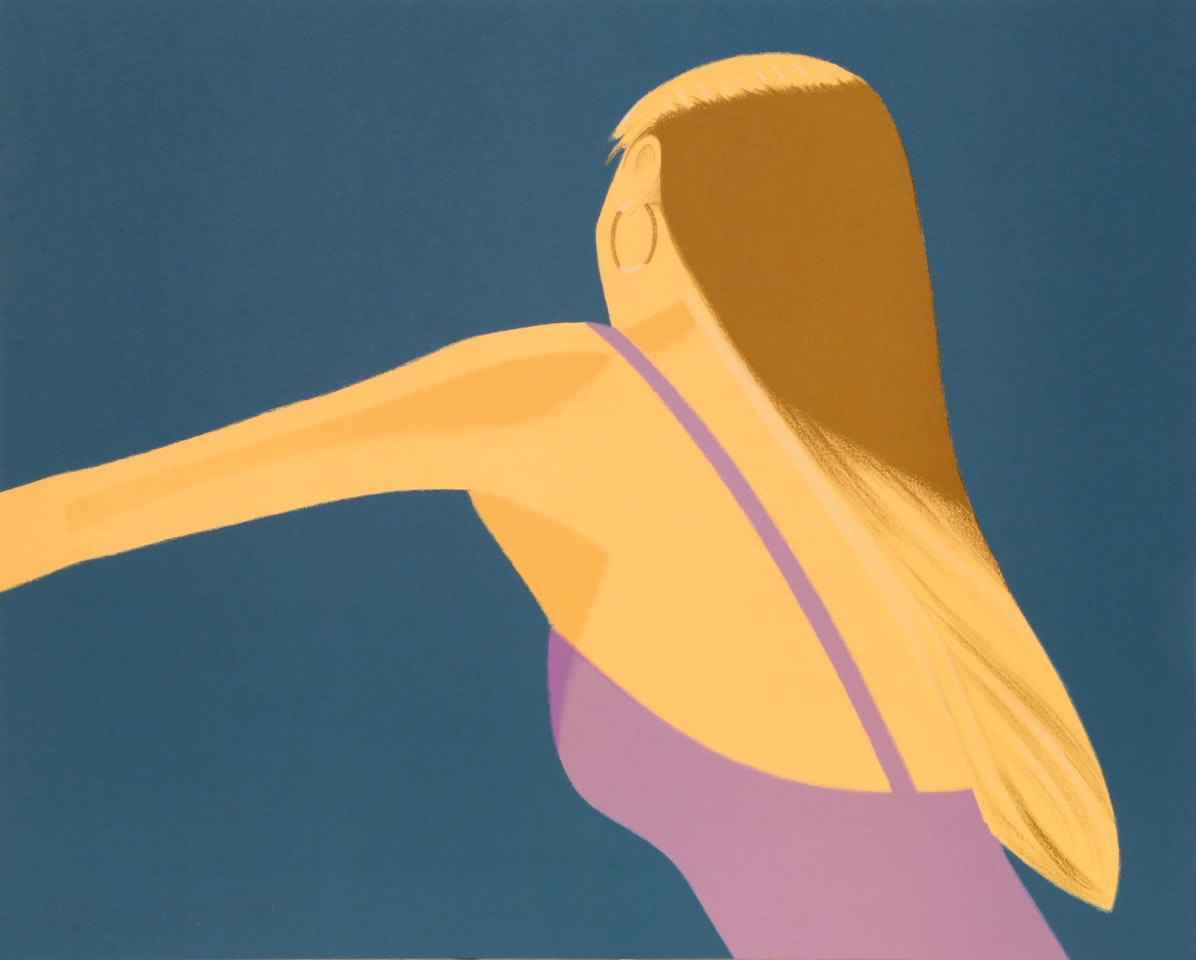 Night; William Dunas Dance 1 (Pamela) by Alex Katz