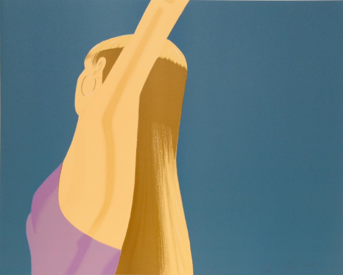 Night; William Dunas Dance 2 (Pamela) by Alex Katz