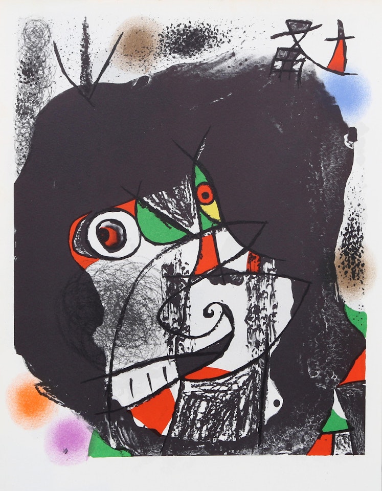 Les Revolutions Sceniques du XXe Siecle - I (Cramer 207) by Joan Miró