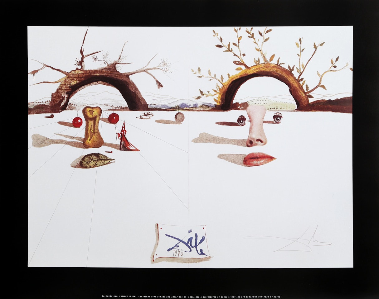 Patient Lovers by Salvador Dali