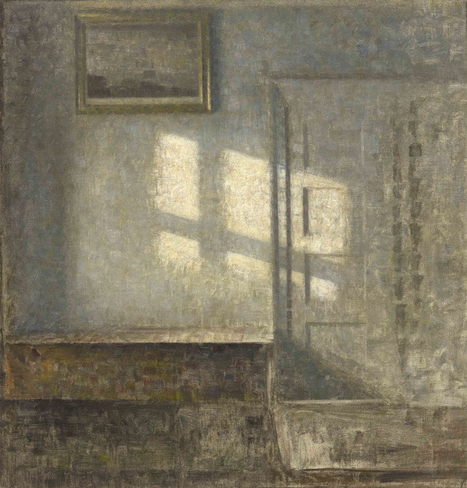 Stue. Solskin-Studie by Vilhelm Hammershoi
