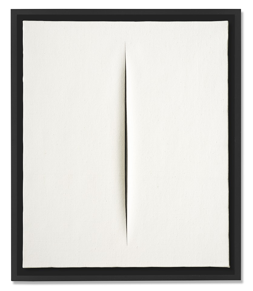 Concetto spaziale, Attesa by Lucio Fontana