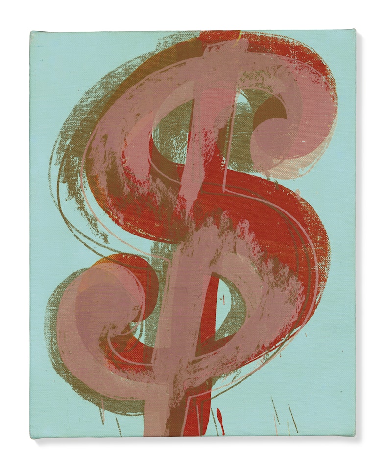 Dollar Sign by Andy Warhol