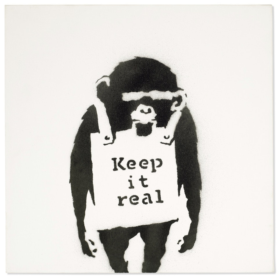 Keep It Real by Banksy