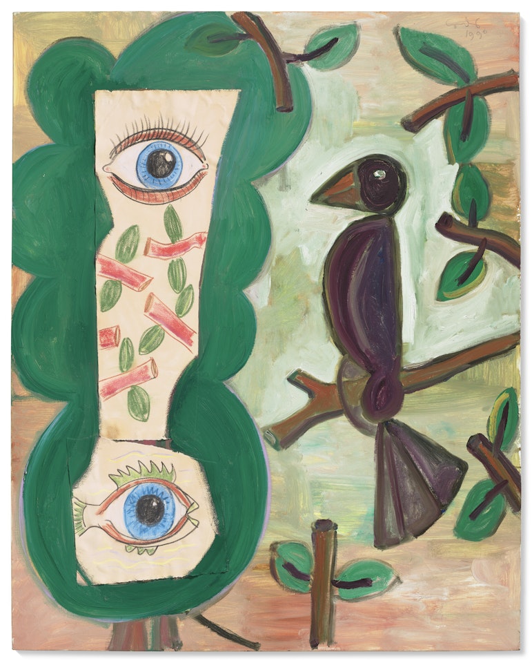 Visions of the Dying Bird Species by George Condo
