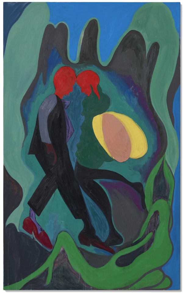 Christmas Eve (Lazurus) by Chris Ofili