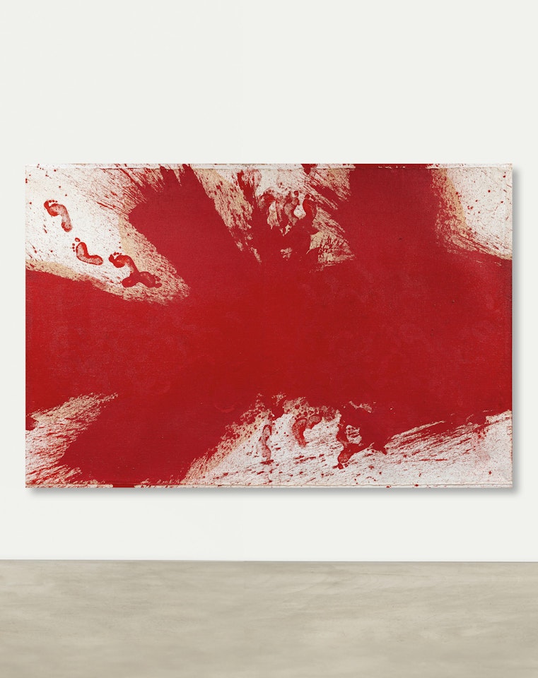 Schüttbild by Hermann Nitsch
