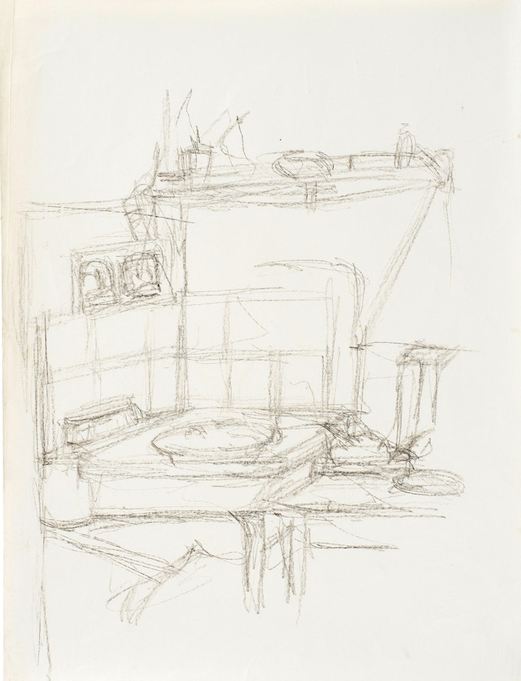 Intérieur by Alberto Giacometti