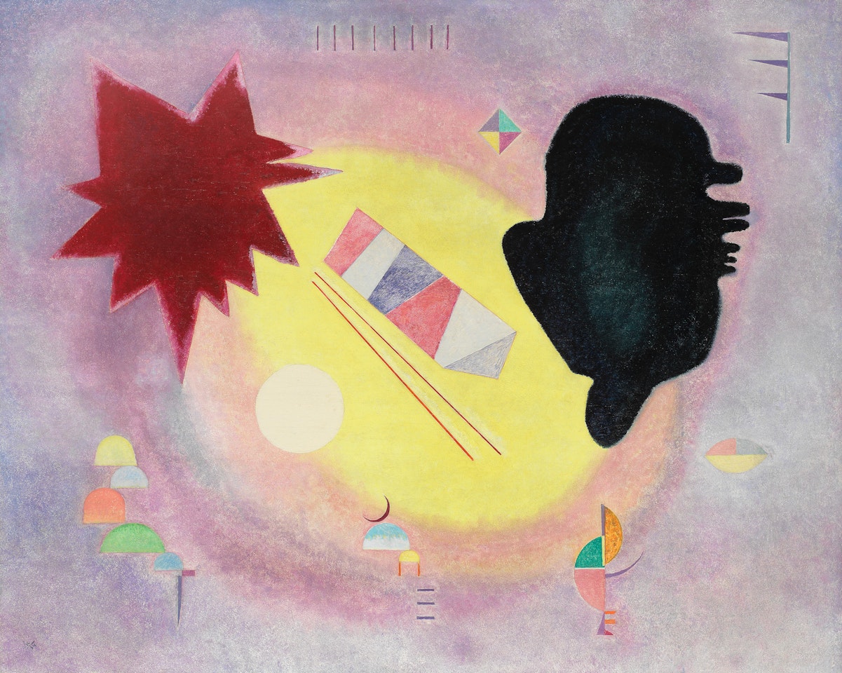 Milieu jaune by Wassily Kandinsky