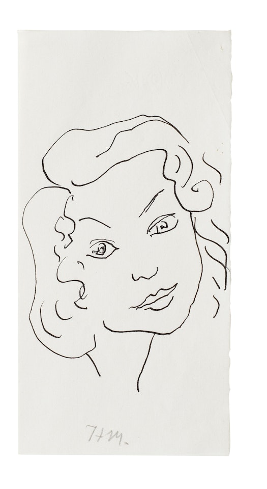 Portrait de jeune fille (Janie Michels) by Henri Matisse