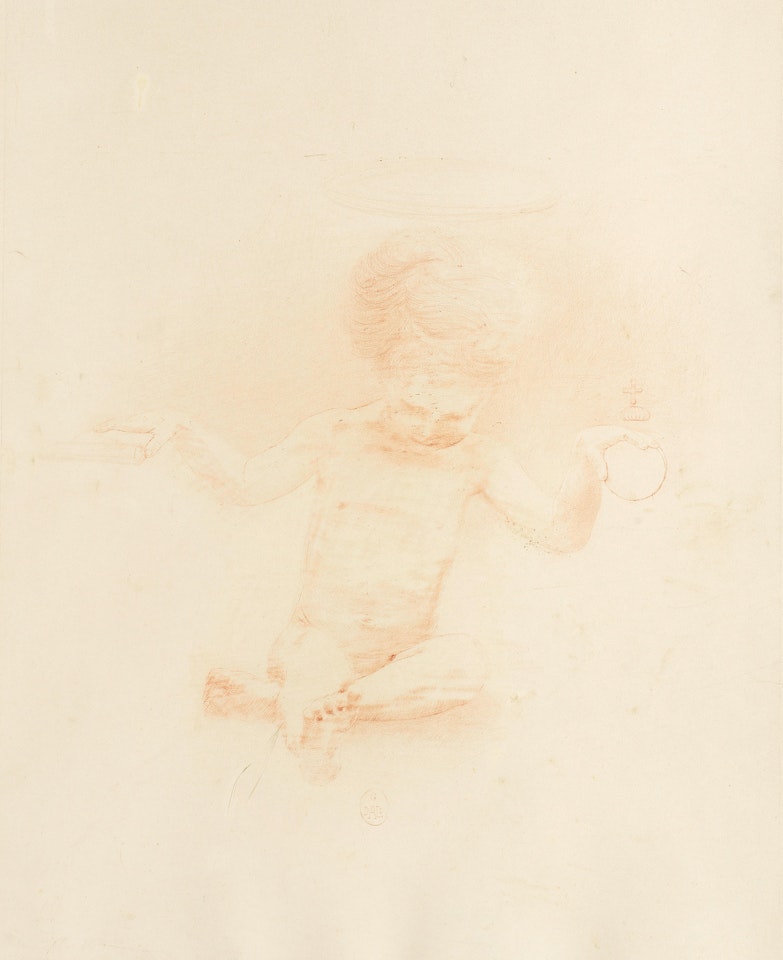 Étude pour l'enfant dans 'La Madone de Port Lligat' by Salvador Dali