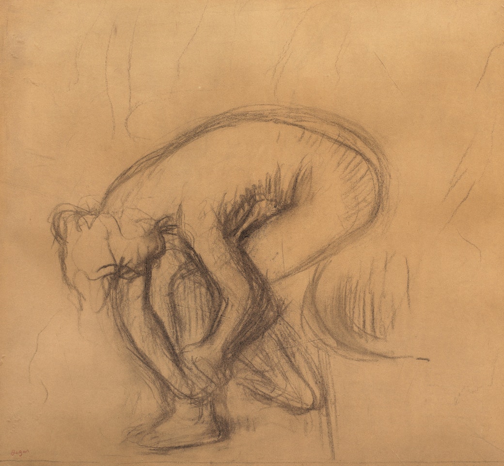 Femme nue s'essuyant by Edgar Degas