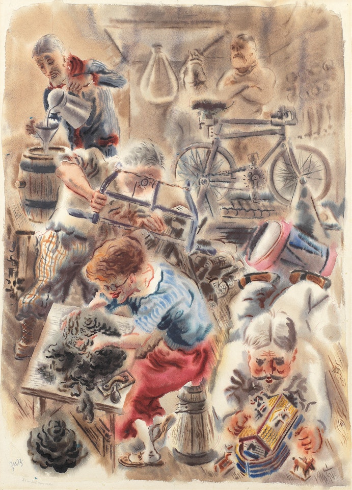 Let me feel your pulse by George Grosz