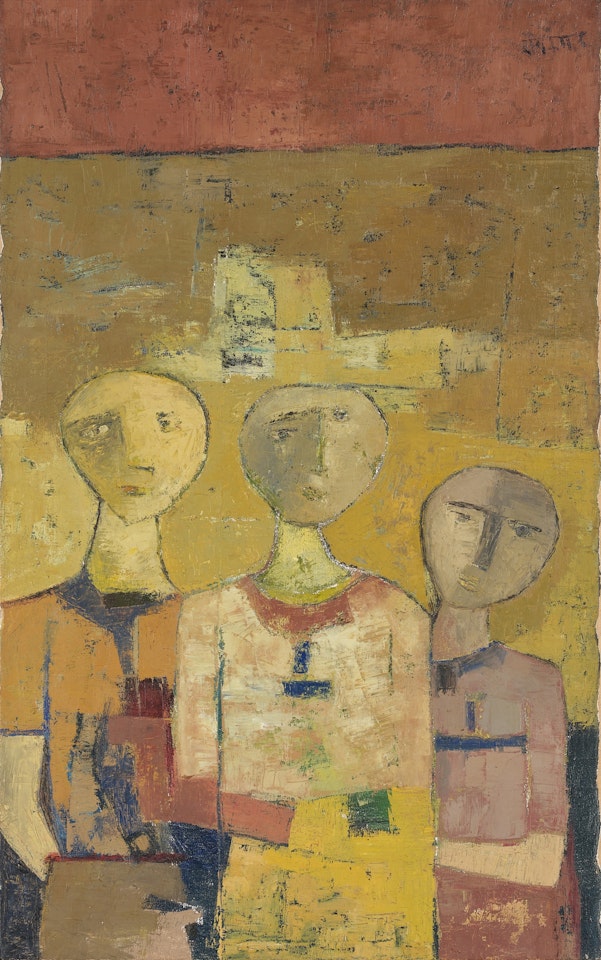 Untitled (Trio) by Ram Kumar