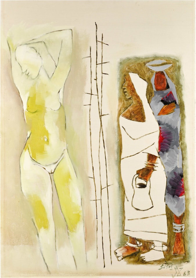 Maidenhood by M.F. Husain