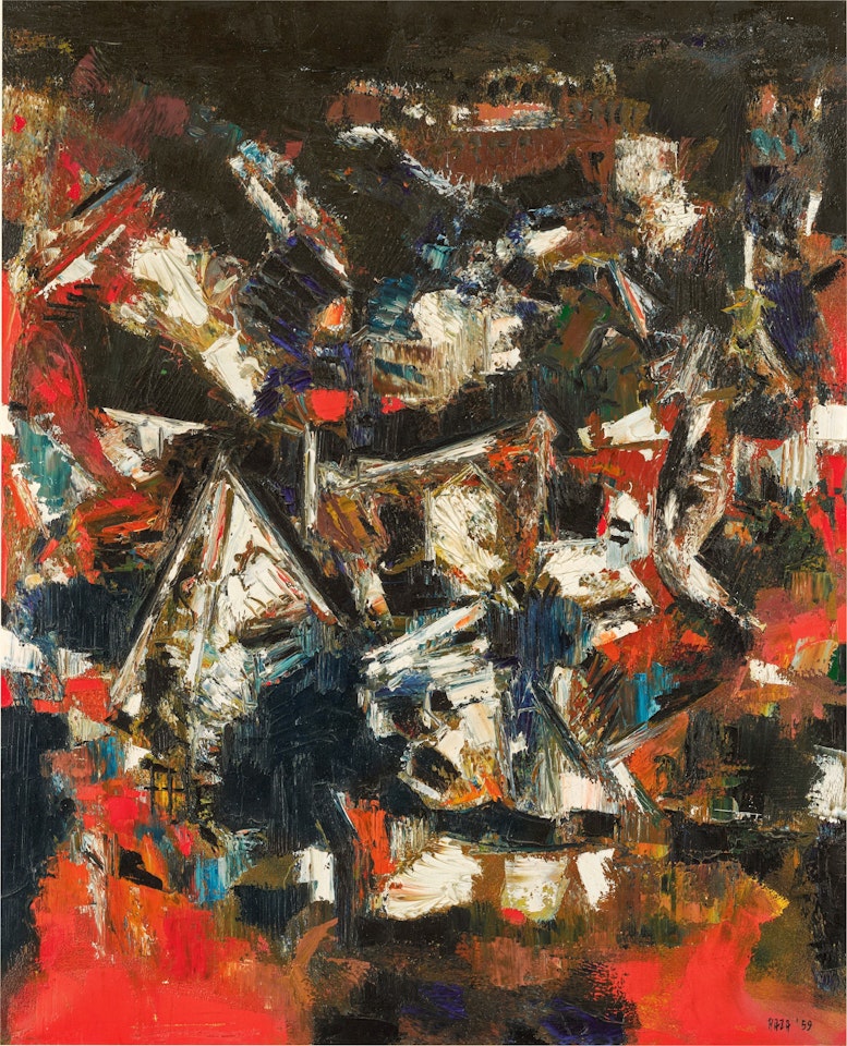 Crepuscule by Sayed Haider Raza