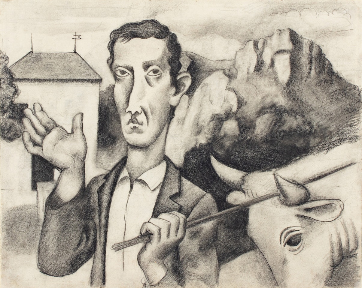 Étude pour le bouvier by Roger de la Fresnaye