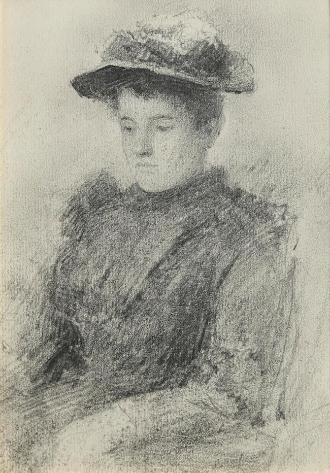 Seated Young Lady by John Butler Yeats