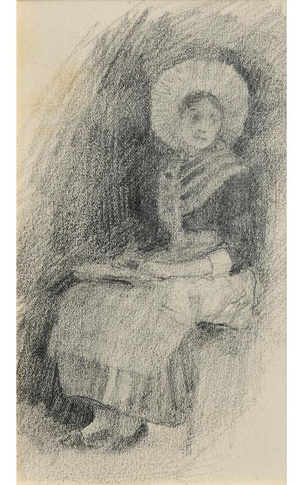 Seated Lady by John Butler Yeats