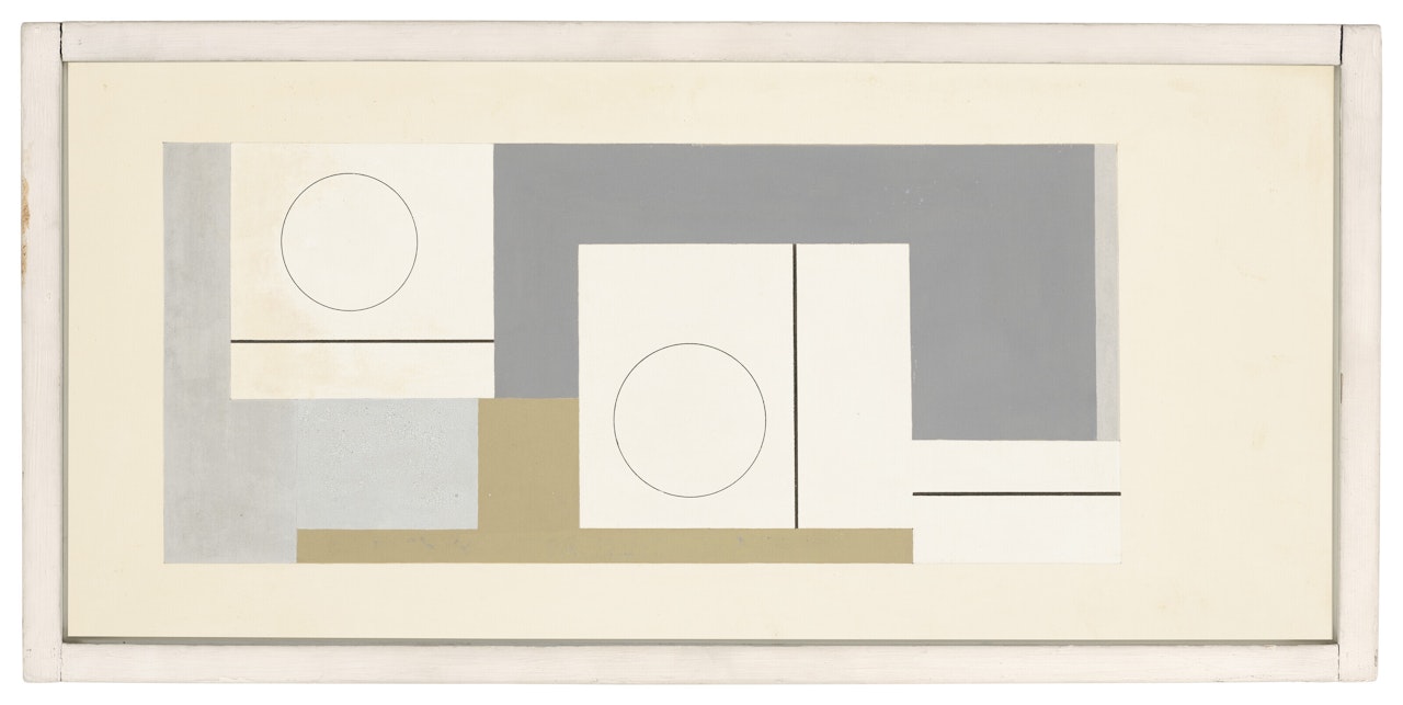 (painting) by Ben Nicholson, O.M.