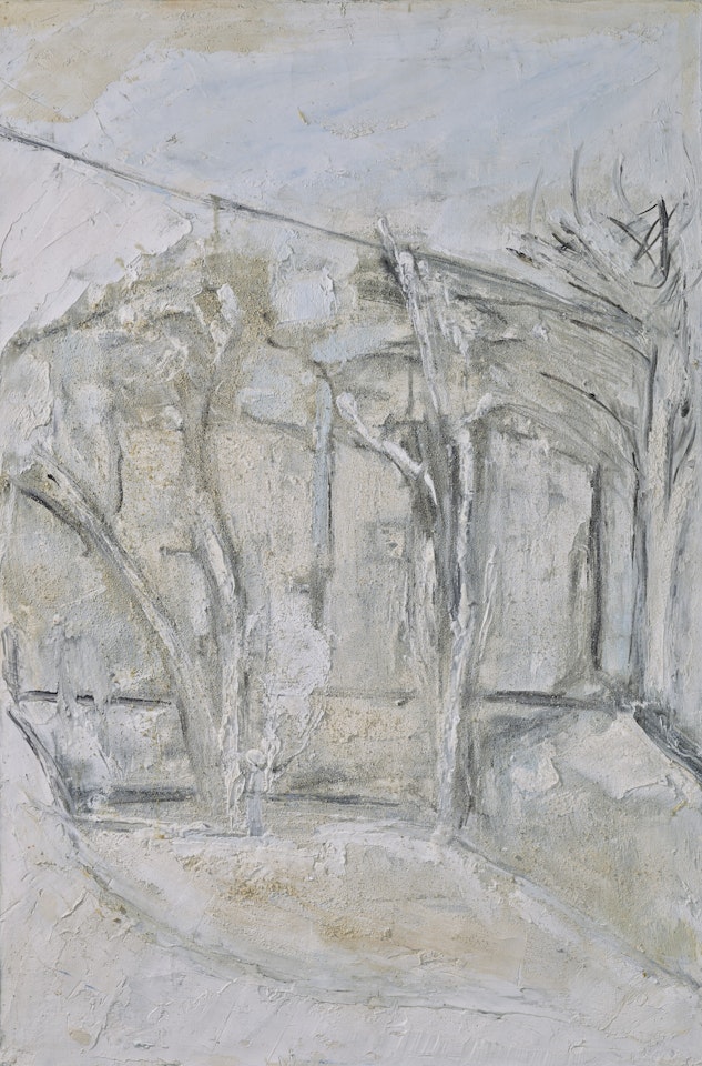 Snow Painting by Frank Bowling