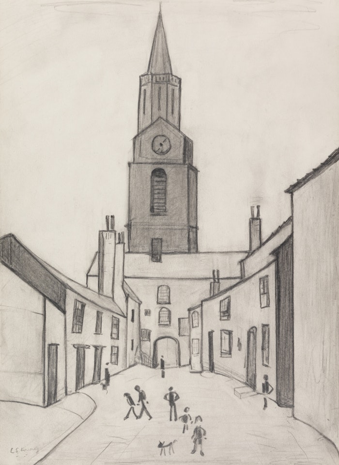 Old Berwick by Laurence Stephen Lowry