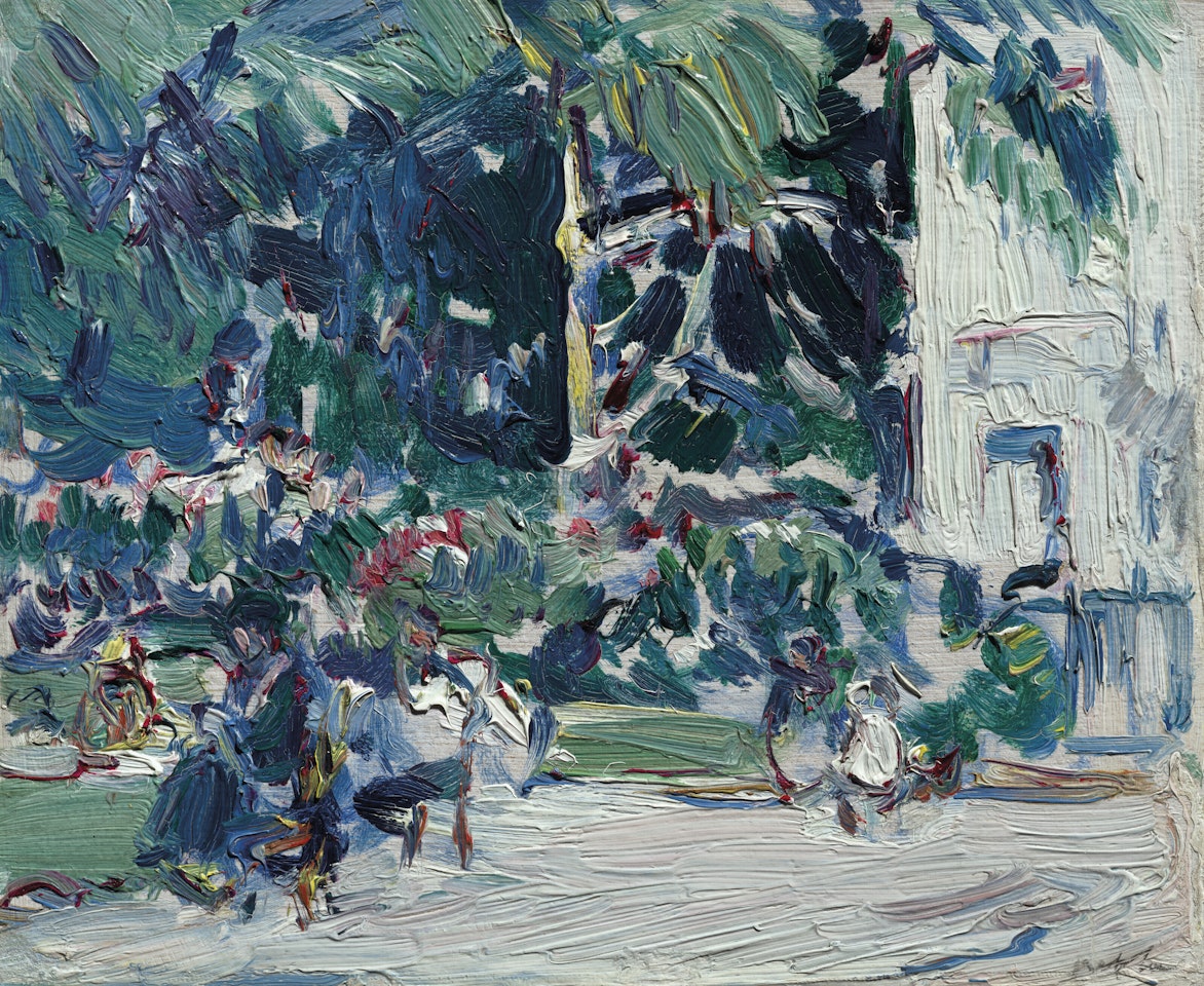 The Luxembourg Gardens, Paris by Samuel John Peploe