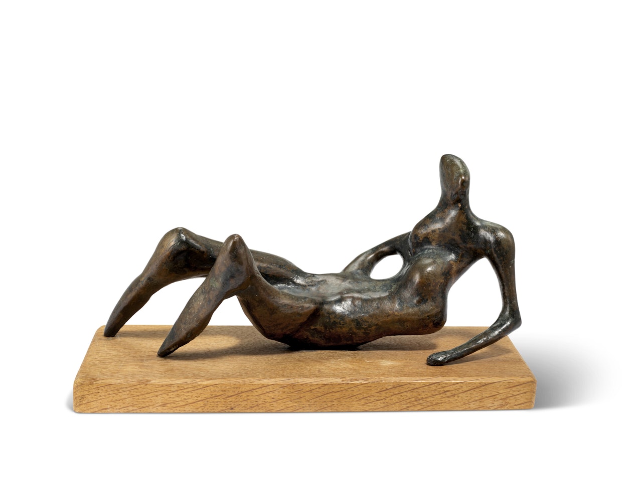 Maquette for Reclining Figure by Henry Moore