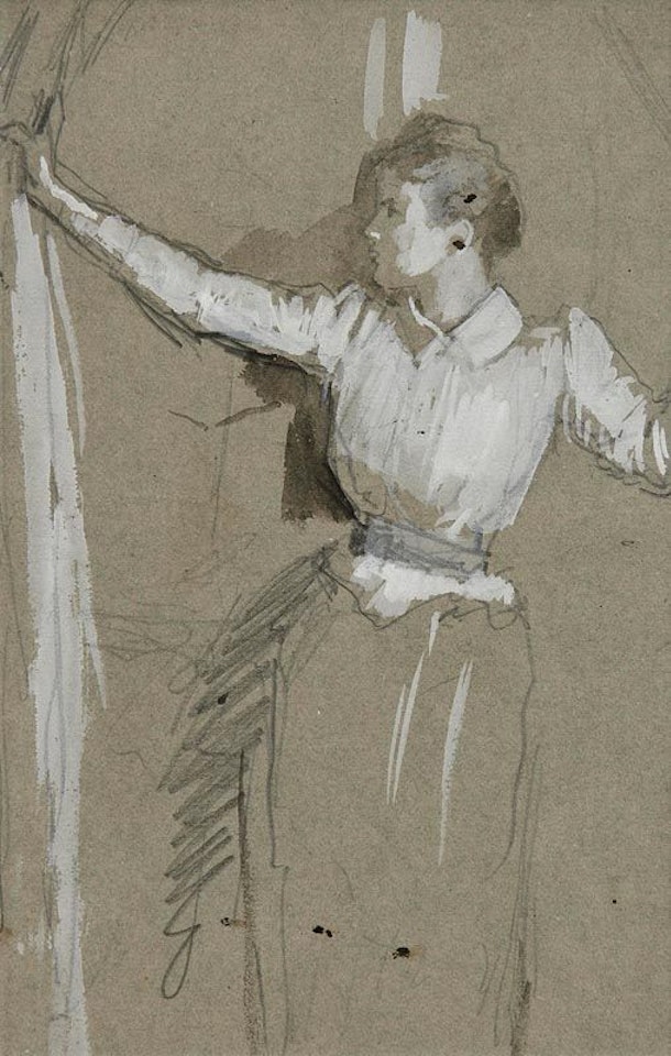 The Pose by John Butler Yeats