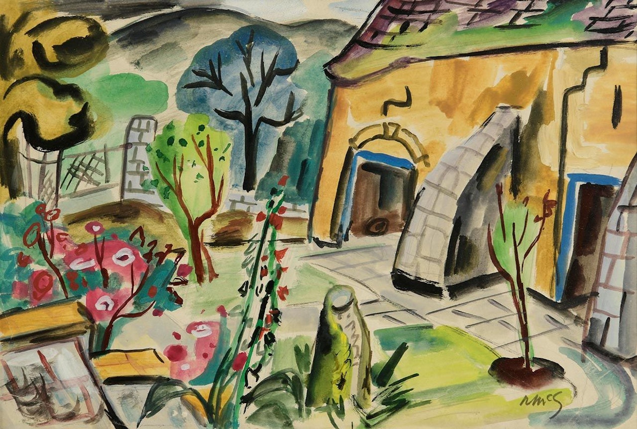 The Garden at Rockbrook by Norah McGuinness