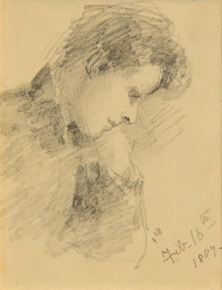 Portrait of Jack Butler Yeats by John Butler Yeats