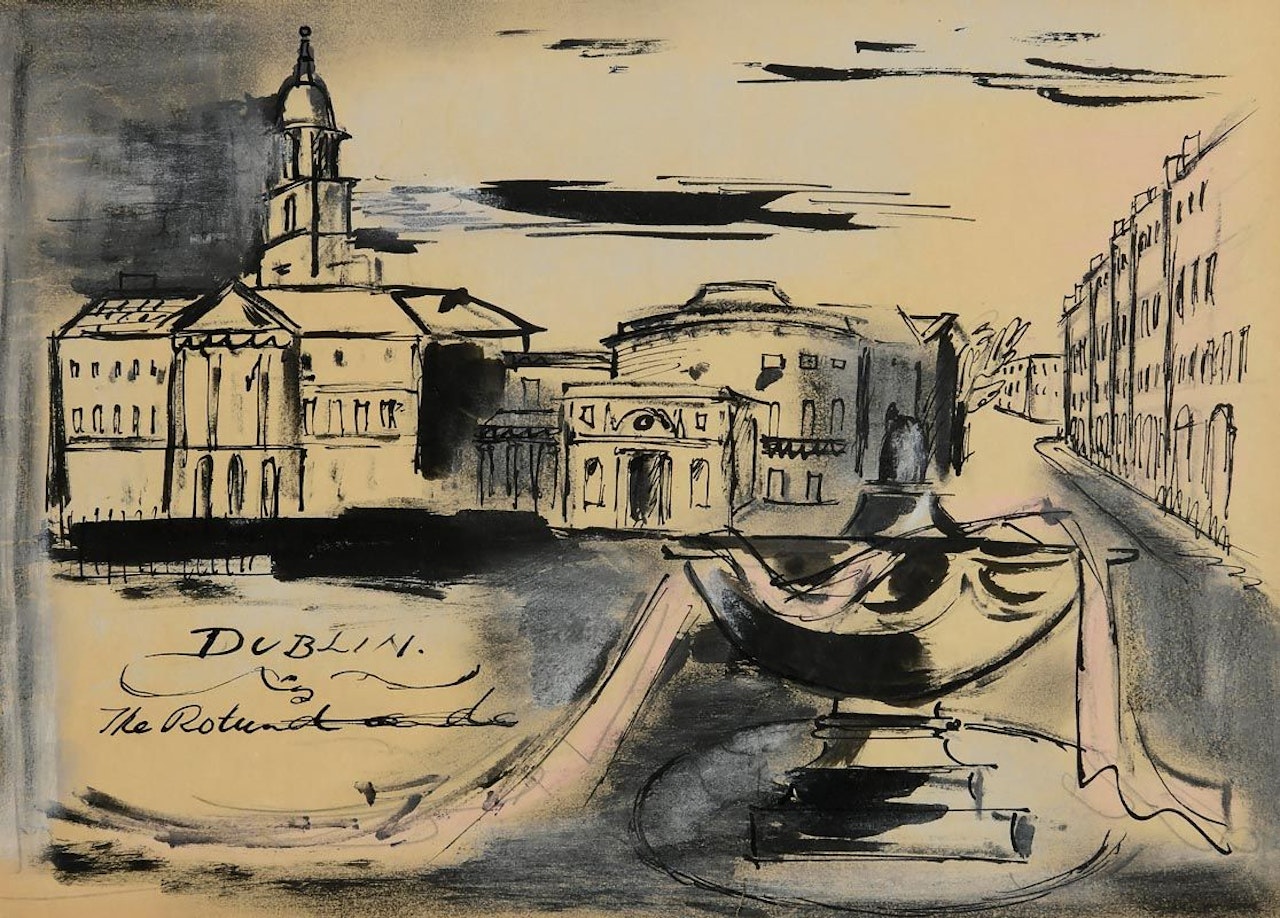 Dublin, The Rotunda by Norah McGuinness