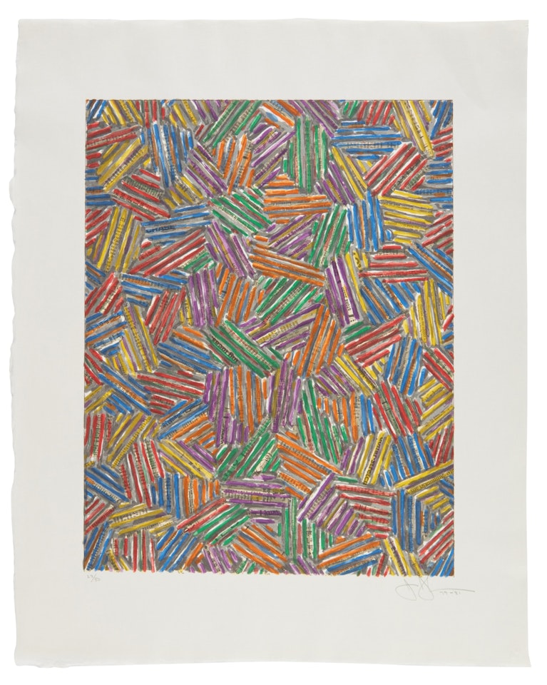 Cicada II (ULAE 214) by Jasper Johns