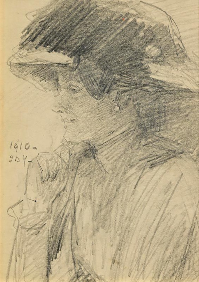 Elegant Lady by John Butler Yeats