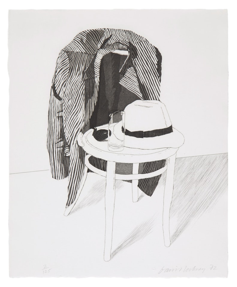 Panama Hat (S.A.C. 127; M.C.A.T. 119) by David Hockney
