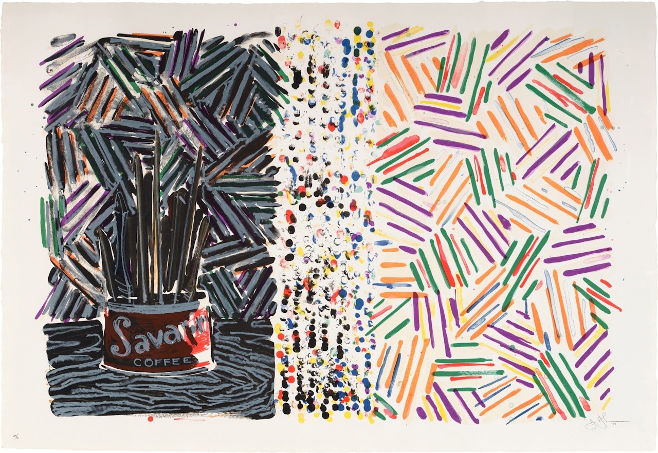 Untitled (ULAE 182) by Jasper Johns