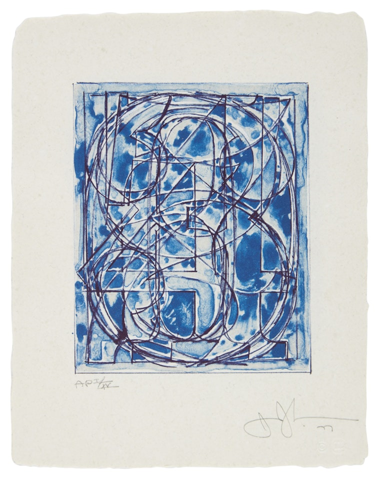 0 Through 9 (ULAE 189) by Jasper Johns