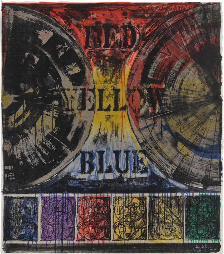 Untitled (ULAE 206) by Jasper Johns