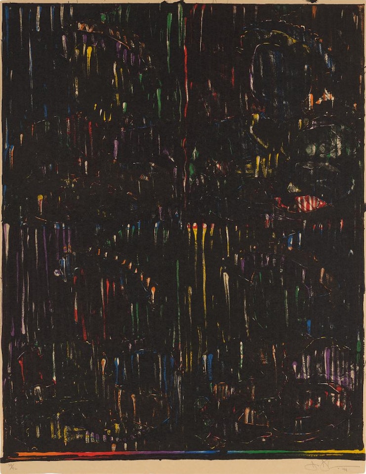 After Holbein by Jasper Johns