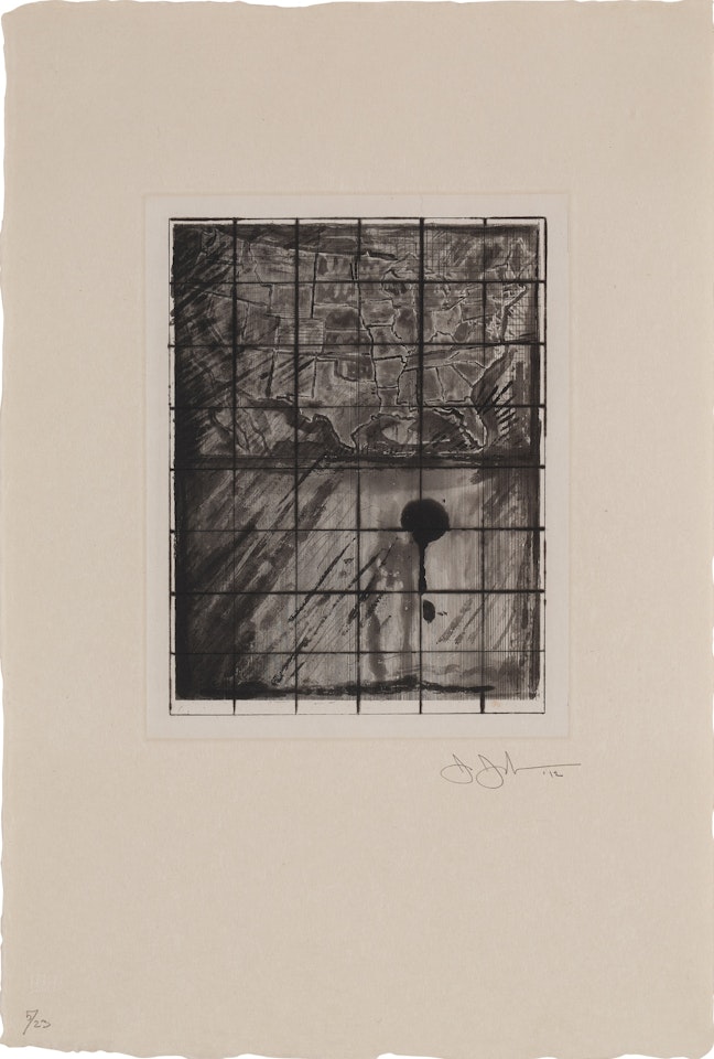 Map by Jasper Johns