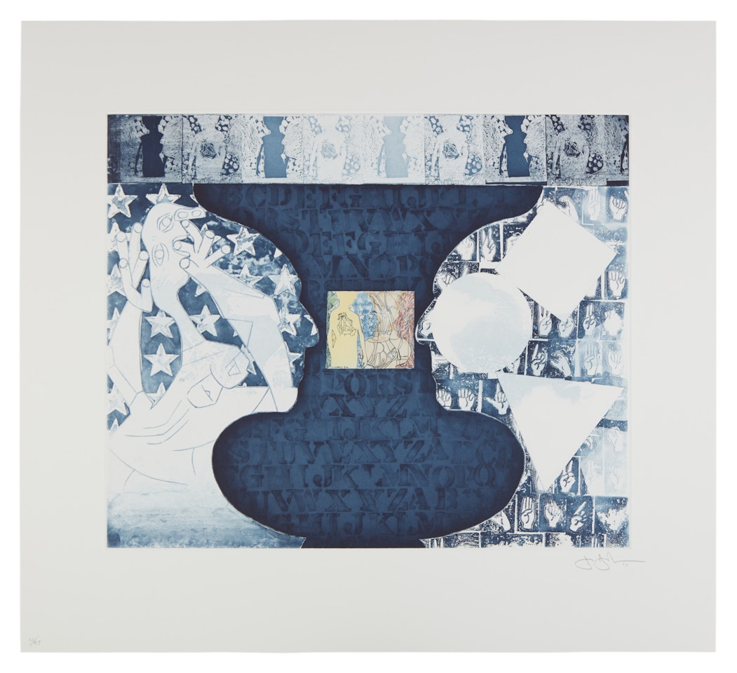 Shrinky Dink 3 by Jasper Johns