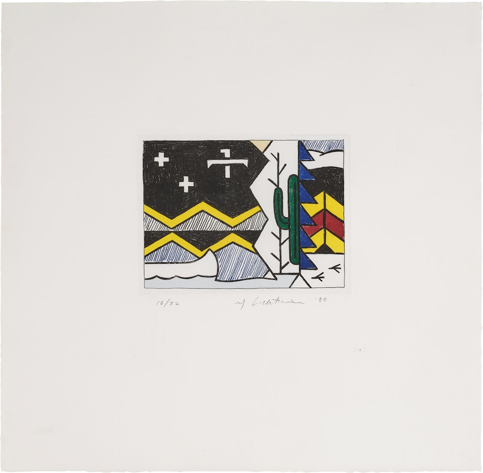 Night Scene (Corlett 170) by Roy Lichtenstein