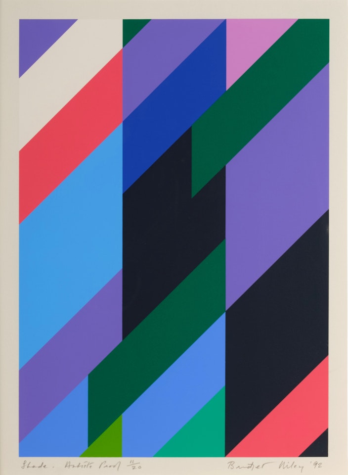 Shade (S. 37) by Bridget Riley