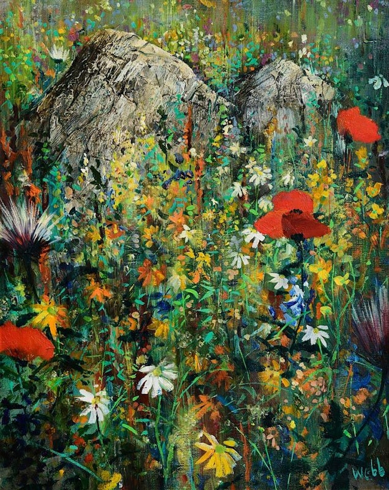 Poppies and Daisies by Kenneth Webb