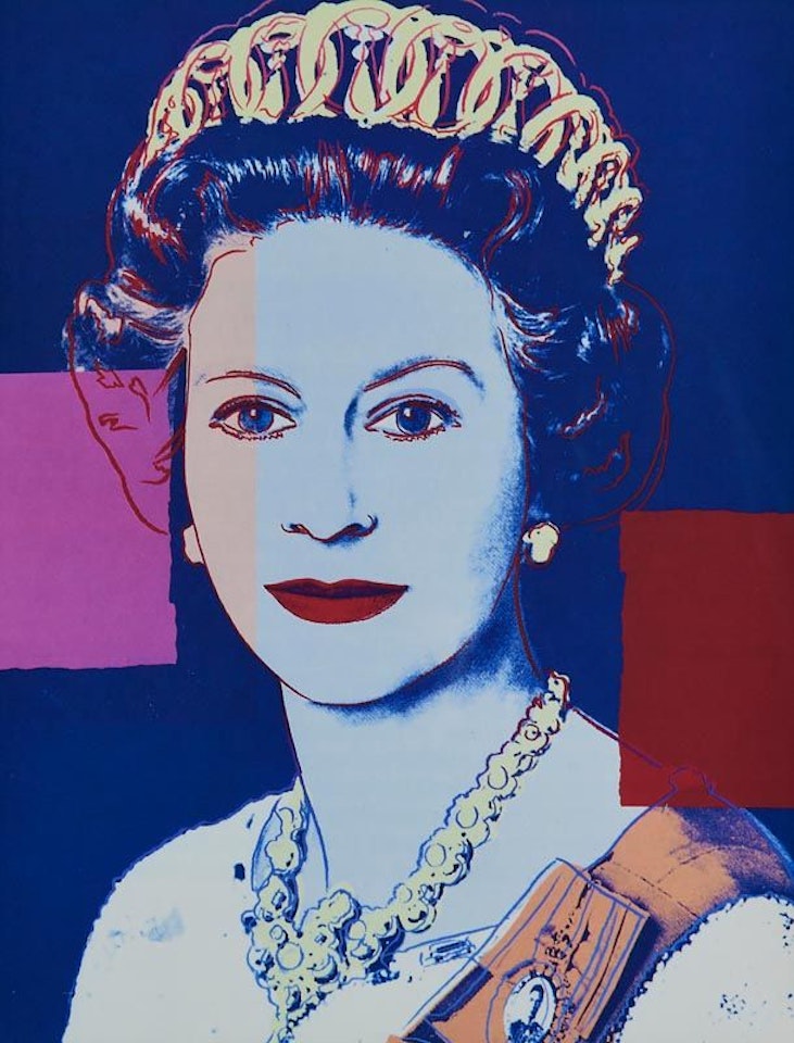 Queen Elizabeth II - Reigning Queens Series by Andy Warhol
