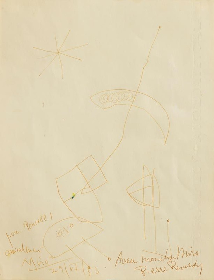 Untitled by Joan Miró