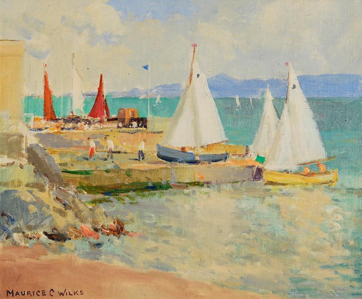 Sutton Dinghy Club, Dublin by Maurice Canning Wilks