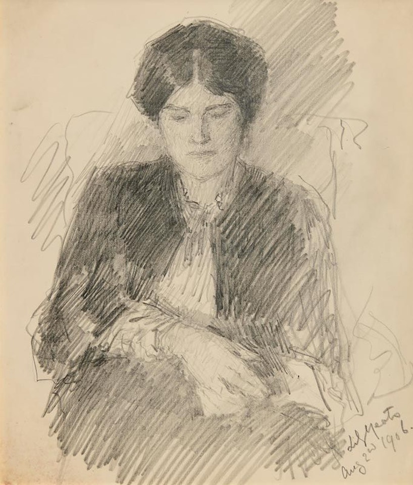 Lily Yeats by John Butler Yeats