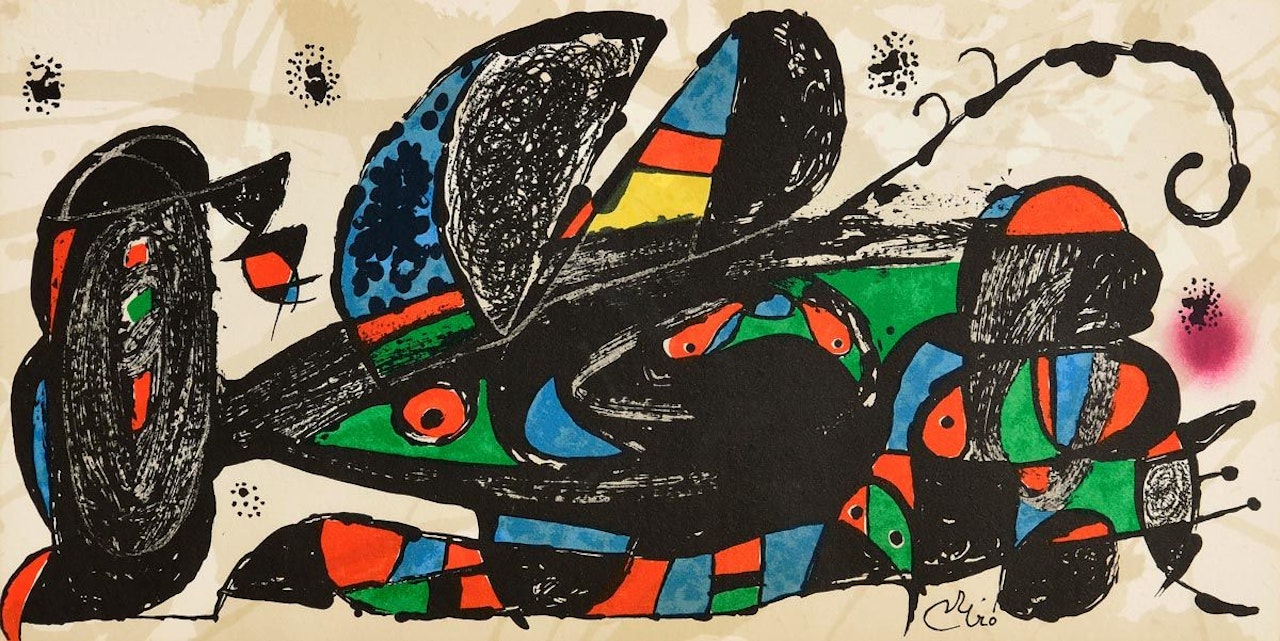 Escultor Iran by Joan Miró